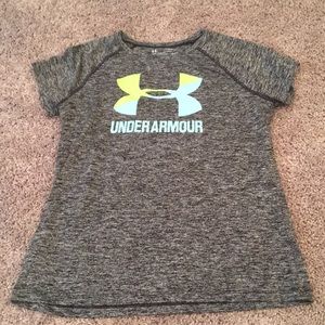 Rarely worn grey workout shirt for KIDS!!!!